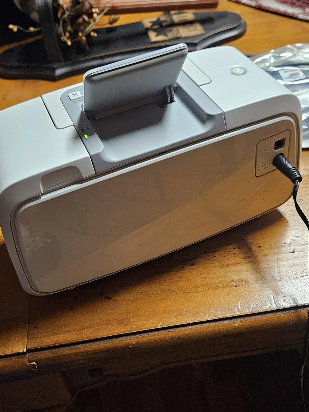 HP Compact Photo Printer in White